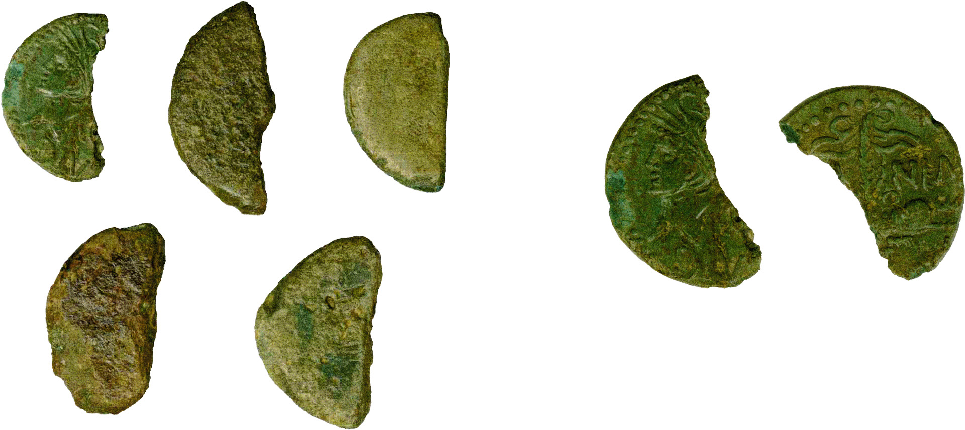 Frührömische Münzen (Kaiser Augustus)